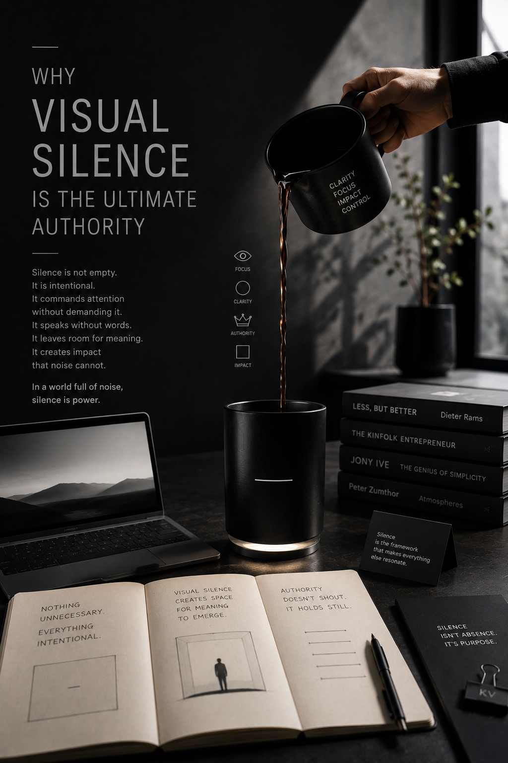 WHY VISUAL SILENCE IS THE ULTIMATE AUTHORITY