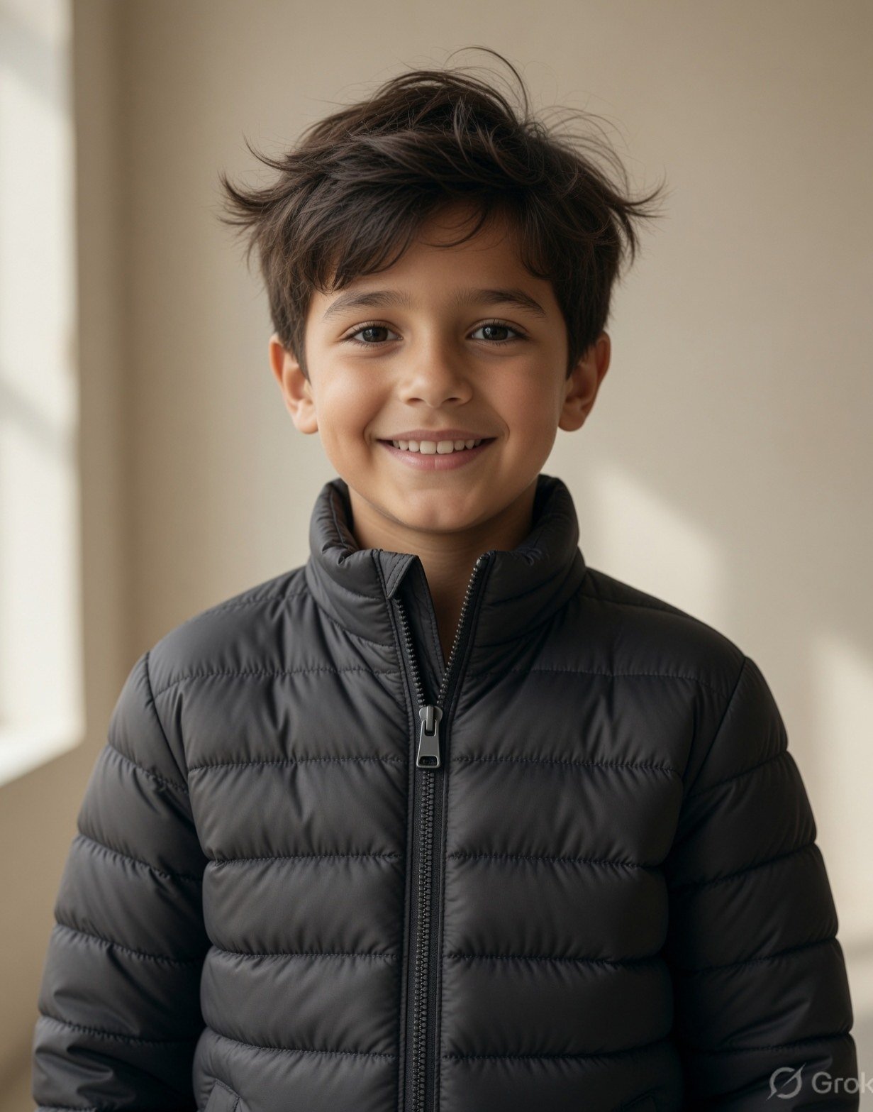 Boy's quilted jacket — view 4