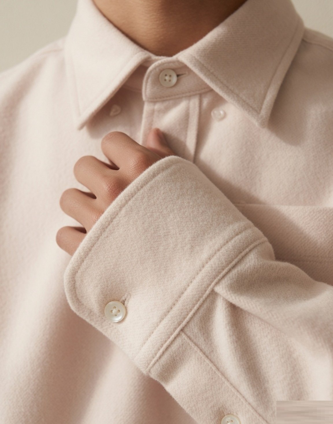 Brushed cotton shirt — view 5