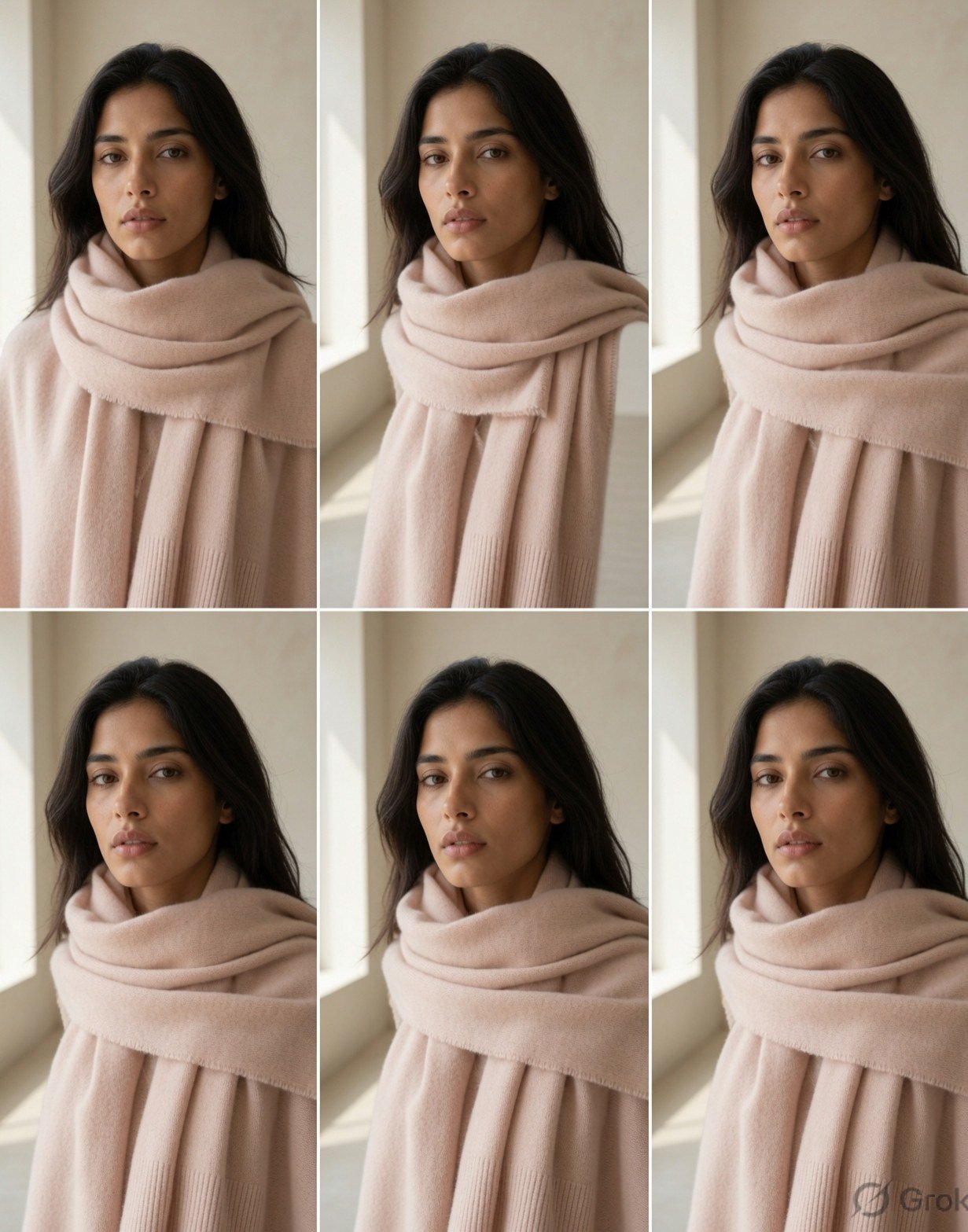 Ribbed cashmere scarf — view 8
