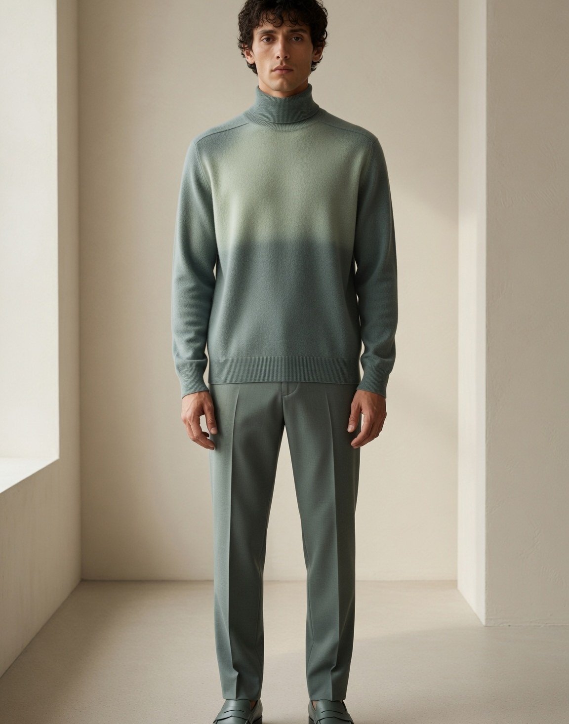 Cashmere roll-neck — view 3