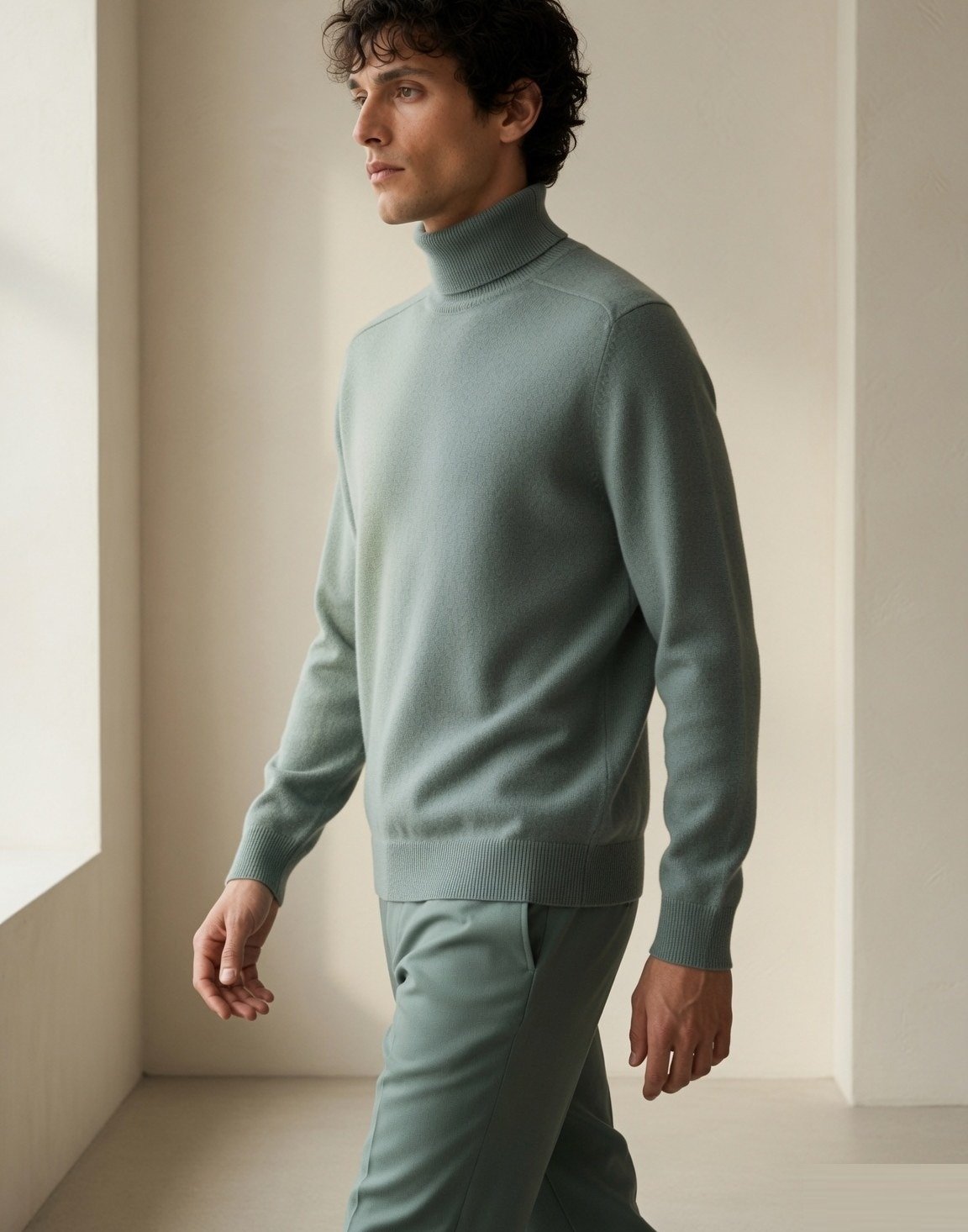 Cashmere roll-neck — view 8
