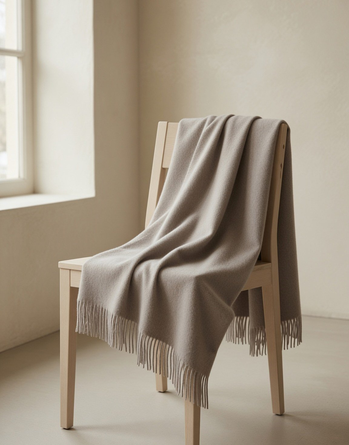 Cashmere throw blanket — view 3