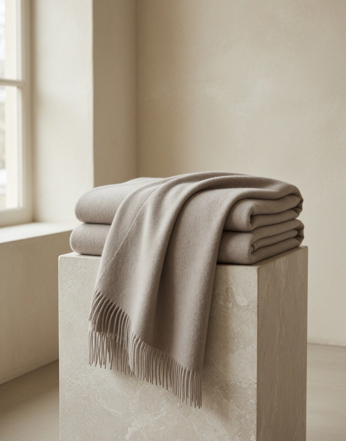 Cashmere throw blanket — view 7