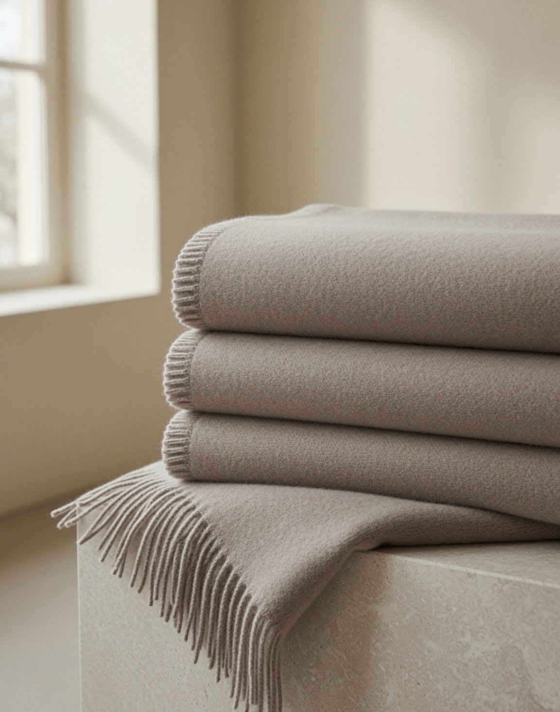 Cashmere throw blanket — view 8