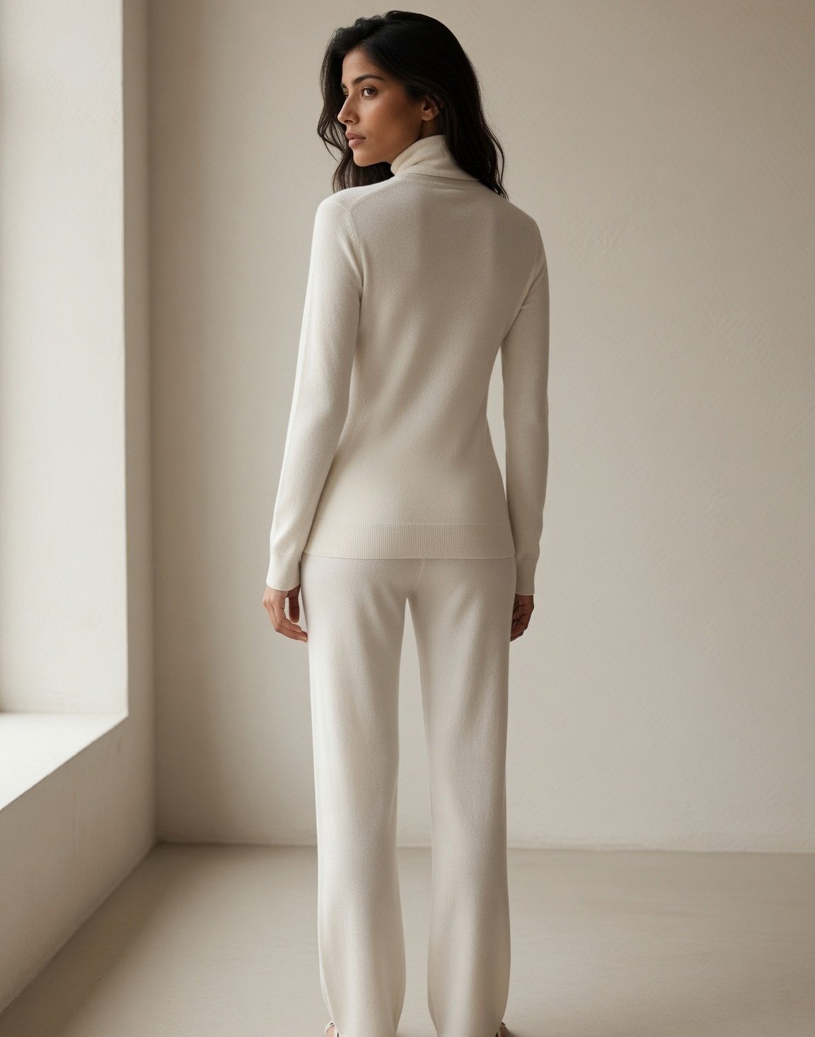 Featherweight cashmere turtleneck — view 7
