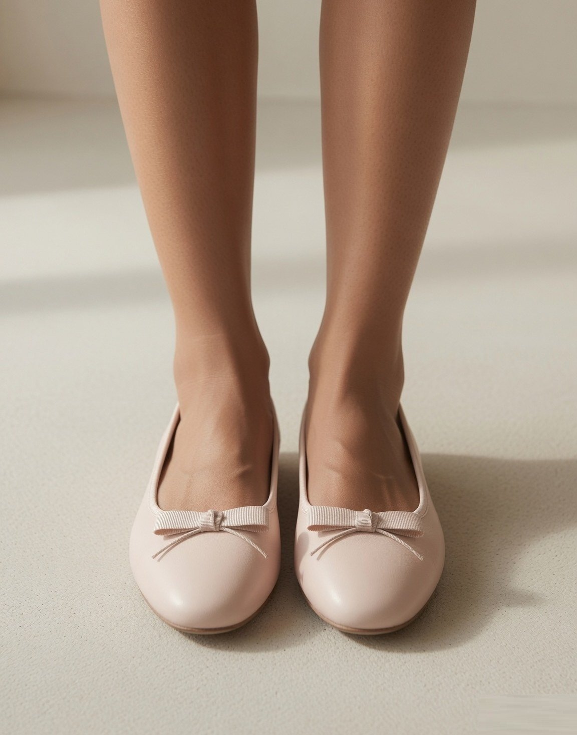 Leather ballet flats — view 3