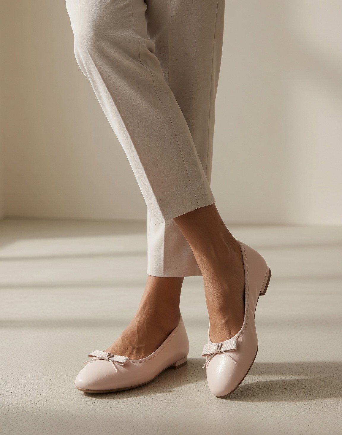 Leather ballet flats — view 6