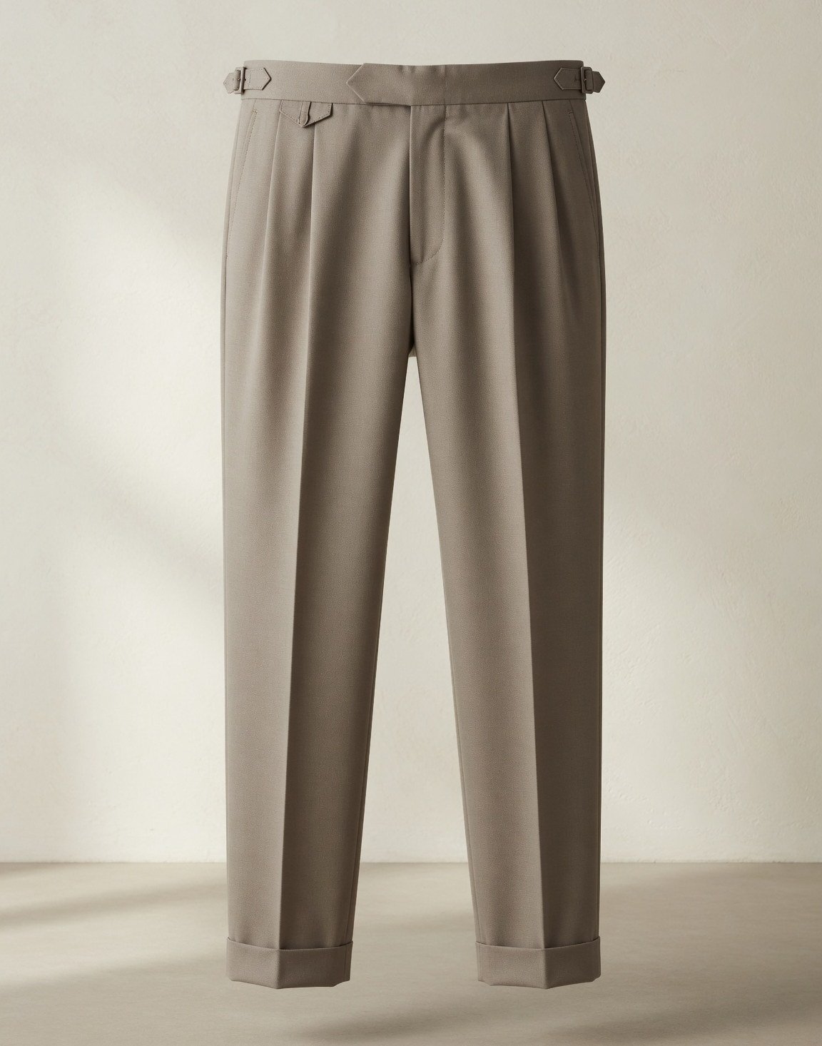 Pleated wool trousers — view 4