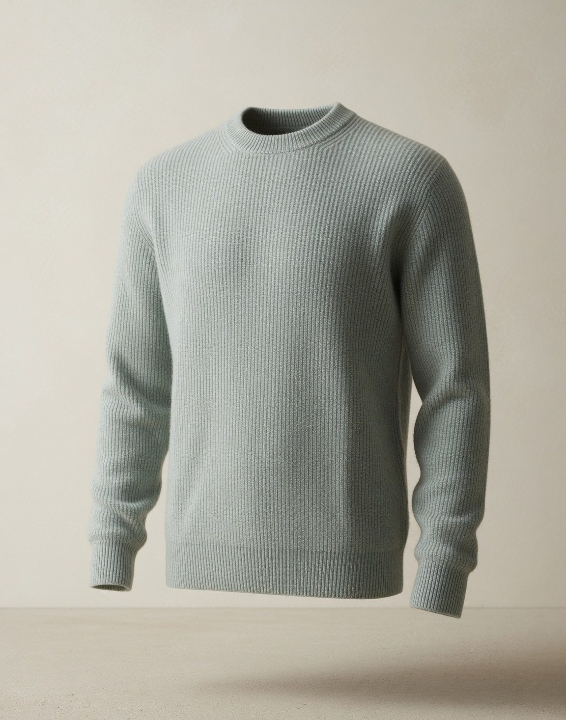 Ribbed lambswool jumper — view 6