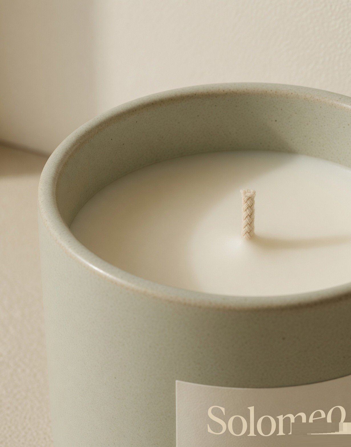 Scented soy candle — Solomeo — view 3